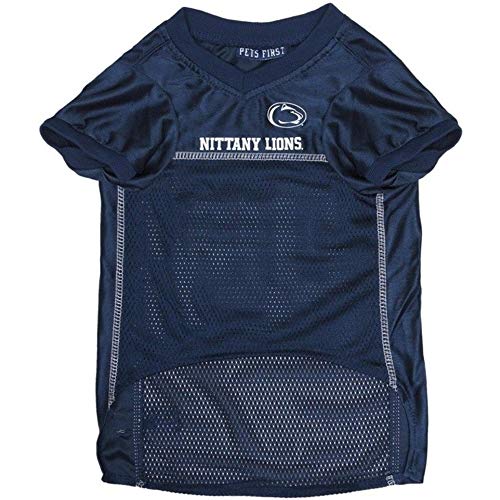 Image of Pets First Collegiate Penn State Nittany Lions Dog Mesh Jersey, X-Large