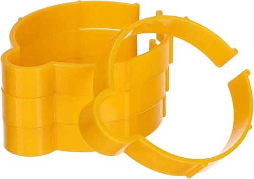 VICASKY 4 piezas de círculo de encuadernación de hojas para automóvil, accesorios de herramientas automotrices, calcomanías para portarrollos de