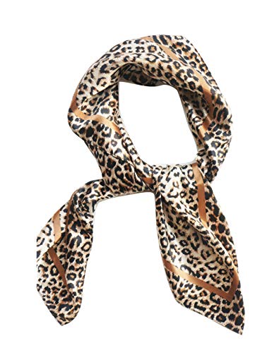 Square Silk Feeling Scarf for Hair Wrapping at Night, Silk Hair Wrap for Sleeping, Satin Head Scarfs for Women2