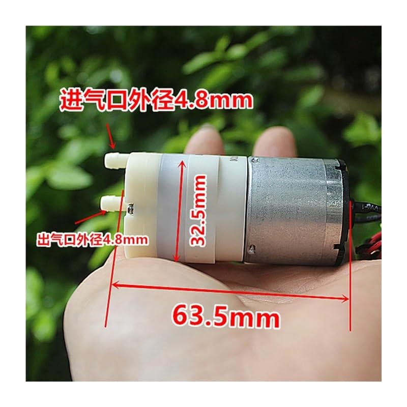 SC3802PM-A DC 12V Large Flow Air Pump Diaphragm Vacuum -60Kpa ~ 120Kpa DIY