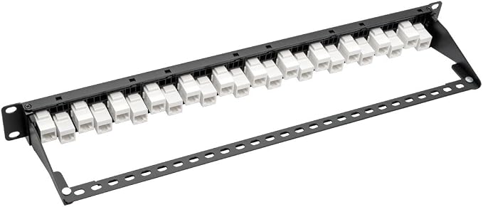 TRIPP LITE Panel Patch 24 Puertos Cat6a RJ45 1U miniatura 5