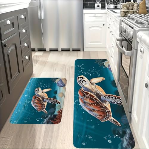 Tapete de cocina lavable para proteger el suelo de salpicaduras con suavidad 6