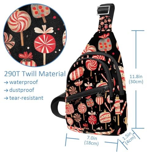 Riñonera cruzada con correa ajustable y diseño ergonómico multicolor 4