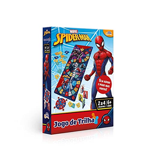 Brinquedo Jogo de Trilha Marvel Homem Aranha Toyster 8022