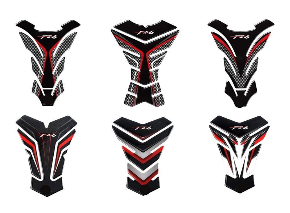 Protections Antidérapantes Pour Réservoir De Moto Yamaha FZ6 N/S 2004-2010 - Coussinets En Silicone - Améliore La Tenue En Virage