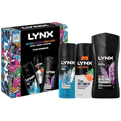 LYNX Trifecta Deodorant Gift Set for Him Cover