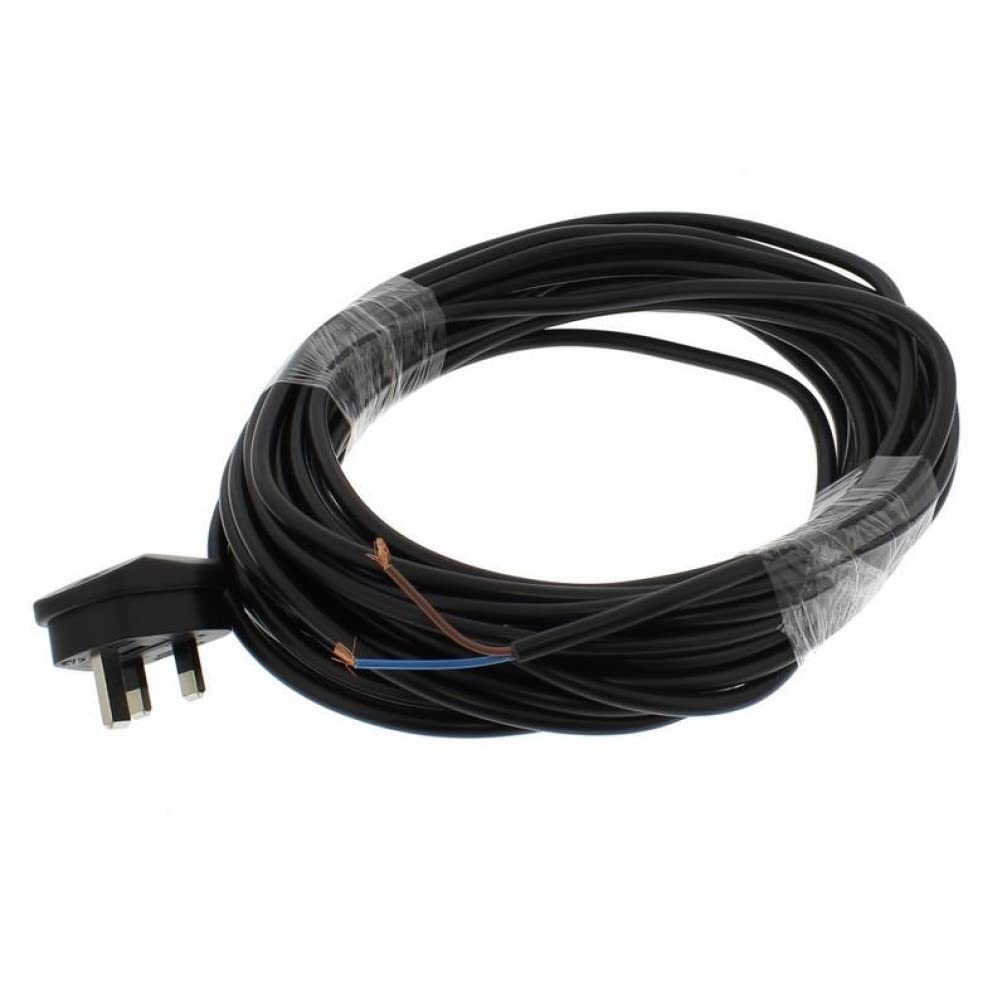 Cavo Elettrico 10m Per Aspirapolvere Numatic Cavo Alimentazione 10 Metri Per Aspirapolvere Numatic Henry, Hetty, George Cavo Nero Per Henry