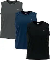 Kit 3 Camisas Regatas Dry-fit Masculina Sandrini Academia