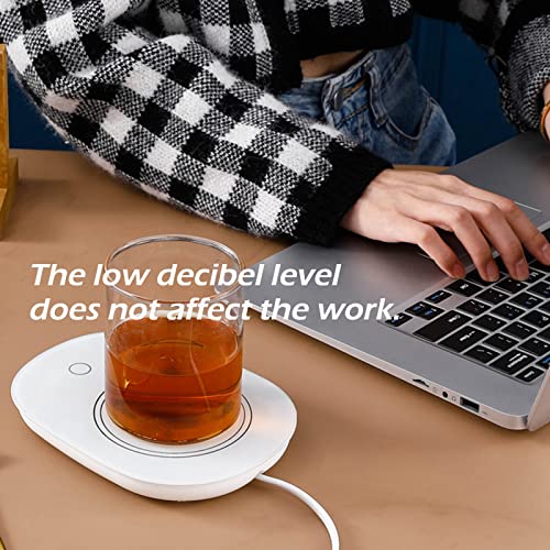 Coffee Mug Warmer,Smart Warmers Desk Cup Electric Plate Auto On/Off Gravity Induction Intelligent Gravity Sensing Heater Heating Beverage Drink For Desk Office Home Milk Tea Chocolate Water Candle #TOP3