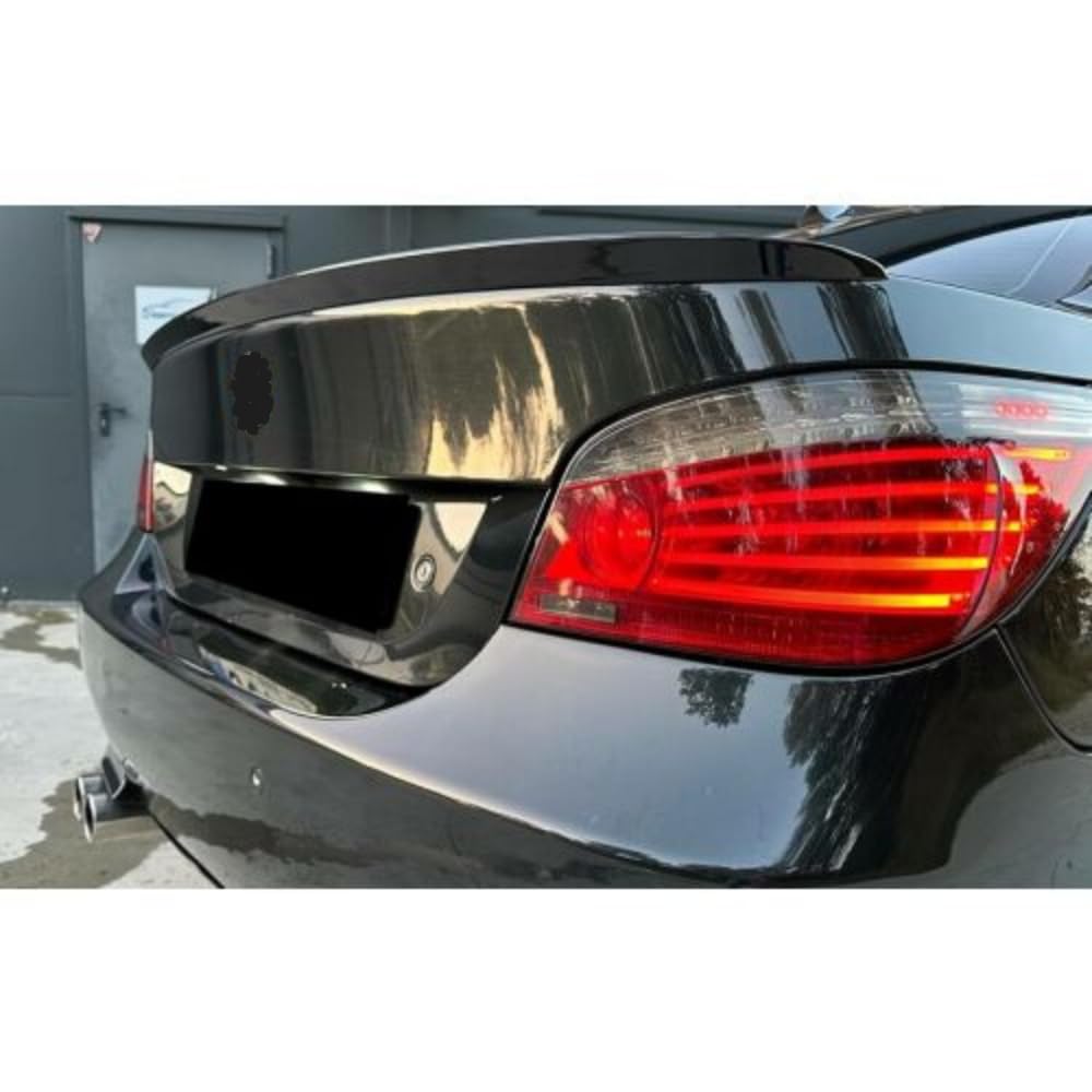 Spoiler posteriore per BMW serie 5 E60 M4 Style 2004-2010, colore: Nero lucido