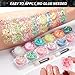 12 Colors Glow in The Dark Glitter Gel, UV Black Light Glitter for Body/Face/Hair/Eyeshadow, Face Makeup for Halloween Makeup Carnival Party