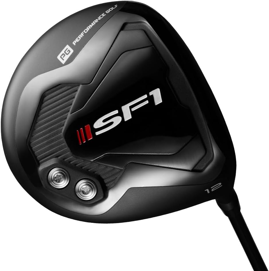 SF1 Driver I Fix Your Slice Driver I Square Face Technology Combines Anti-Slice Features in One Club I Enable Straight Shot or Controlled Cut