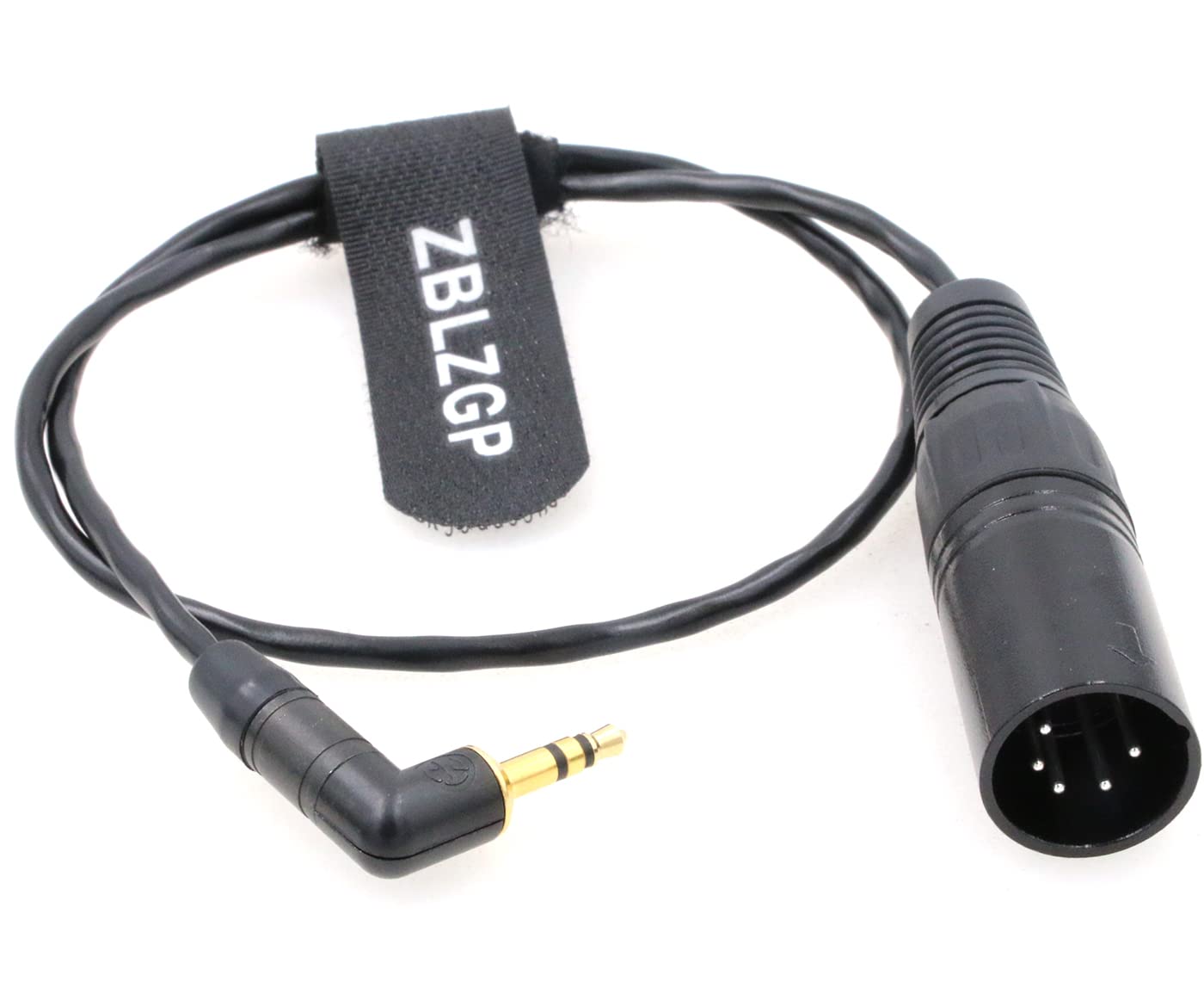 Audio Input Cable for Arri Alexa XT SXT Camera 3.5mm Stereo to XLR 5 Pin Male