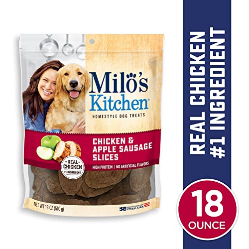 Milo's Kitchen Home Style Dog Treats, 18 Ounce - Chicken & Apple #TOP1