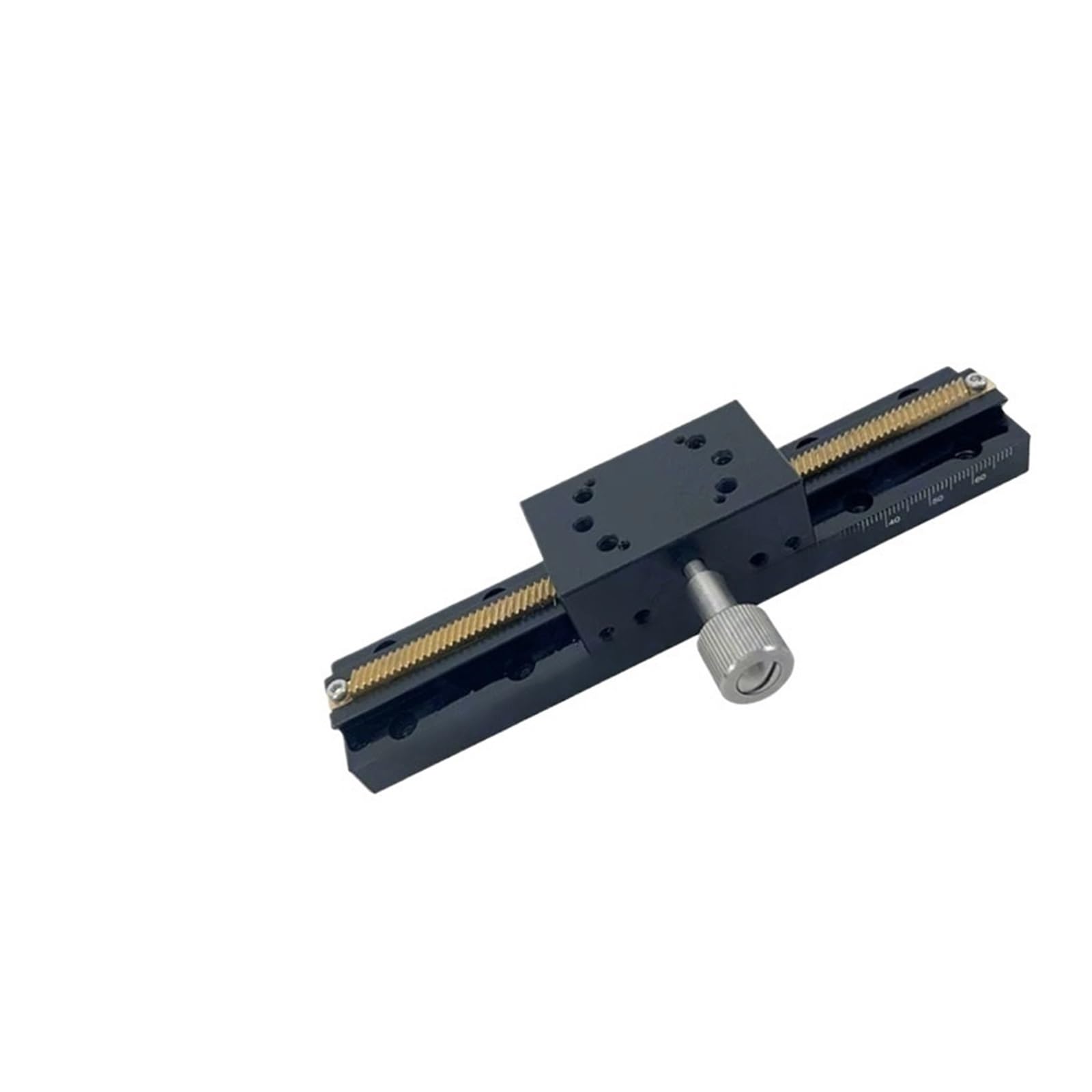 IGNVXMGKP LWX60 L=100-500mm Dovetail Groove Linear Fine Sliding Table Manual Displacement Stage Long Stroke Trimming Platform(LWX60-L500)