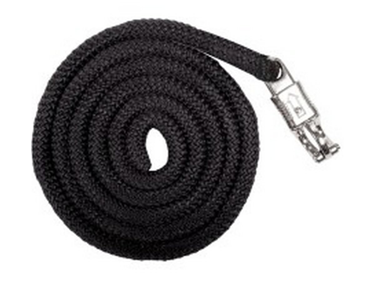 Corde noire HKM 11458 longonge de pansage équestre 180cm - 2
