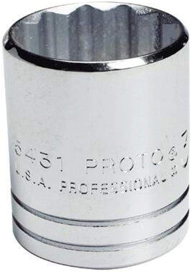 Stanley Proto J5446 - Enchufe de 12 pulgadas, 1-716 pulgadas, 12 puntos