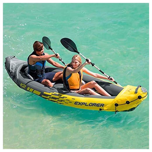 Intex Kayak Canoa hinchable Explorer K2 2 plazas