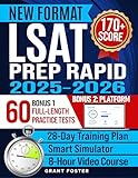 LSAT Prep Book 2025-2026: 60 Full-Length Practice Tests + Training Platform | New Digital Format | Law School Admission Study Plan | Master Logical & Analytical Reasoning for 170+ Score in 28 Days