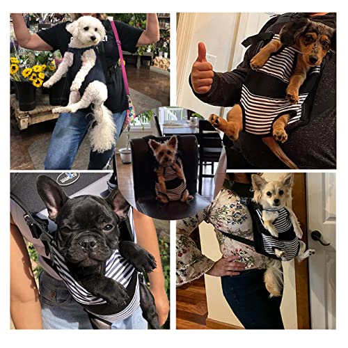 Wakytu Dog Front Carrier Backpacks for Small Dogs, Legs Out Pet Carrier Sling Backpack with Adjustable Padded Ventilated… - Image 8