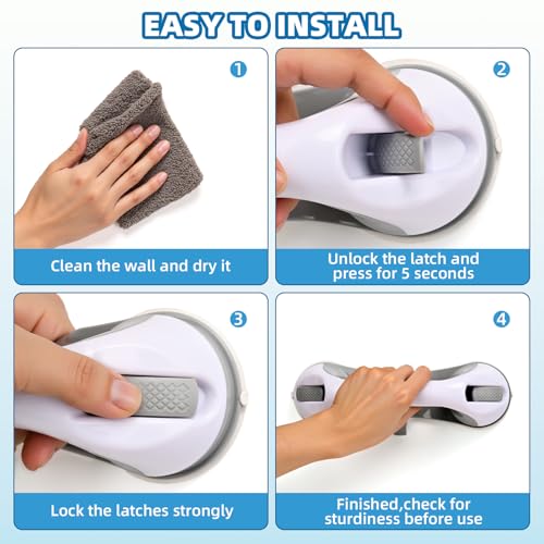 50% Off Suction Grab Bars for Bathroom Safety & Accessibility - Image 5