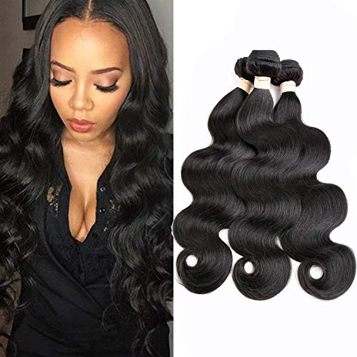 Beauhair Brazilian Body Wave Bundles 8A Virgin Body Wave Human Hair Bundles Natural Color 3 Bundle Body Wave(20 22 24)