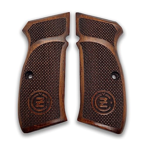 Poignée CZ-75 en bois de noyer fait main au design Ars.059 élégant
