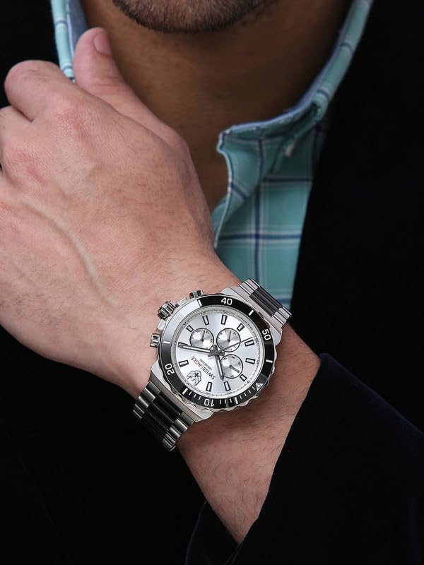 Image of Swiss Eagle Analog Stylish Watch for Men Water Resistant Fashion Watch Round Shape with 3 Hand Mechanism Wrist Watch to Compliment Your Look /Ideal Gift for Male