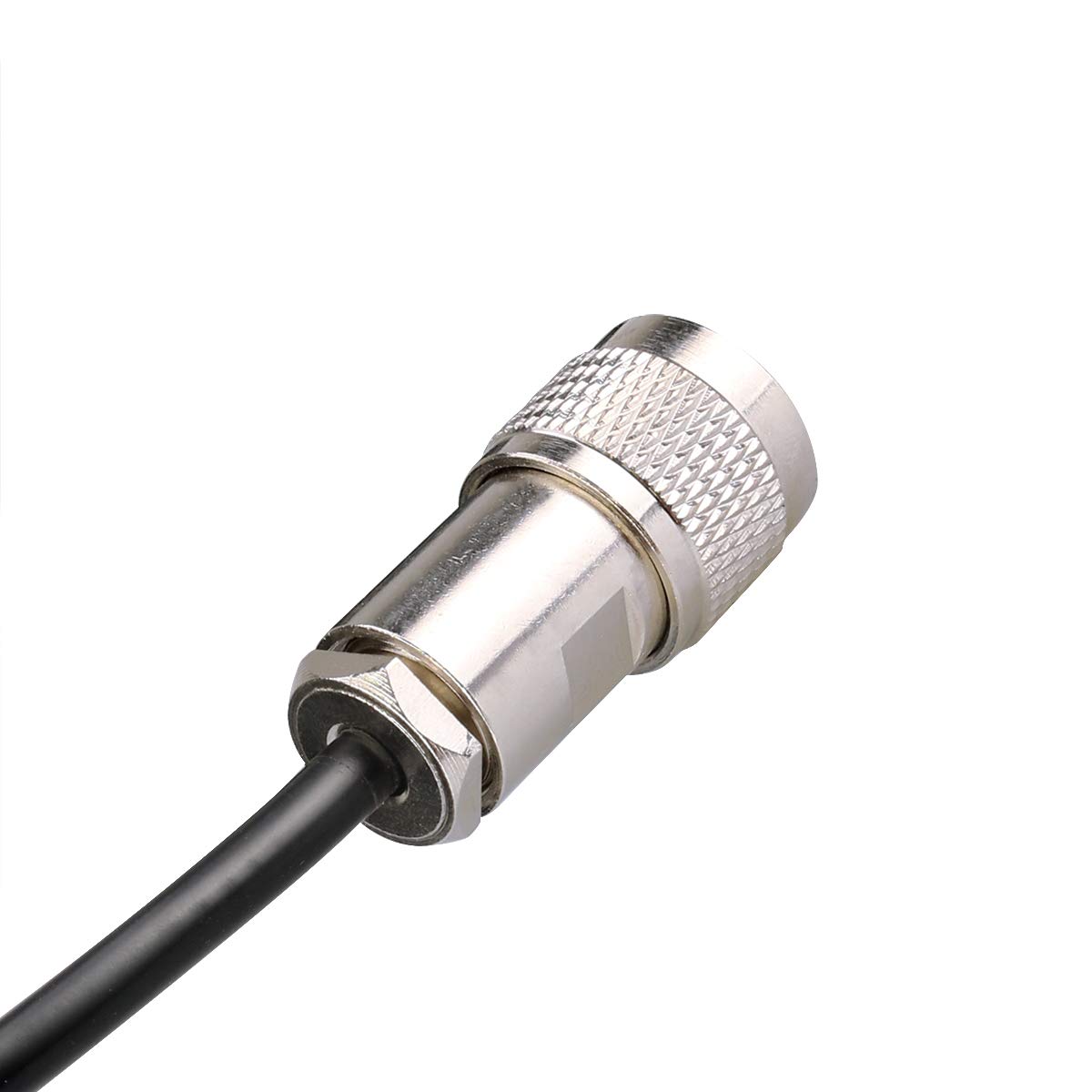 Retevis Cavo coassiale a bassa perdita, cavo coassiale con connettore SL16, compatibile con ripetitore RT97 a due vie per radio prosciutto (15 metri, 1 pezzo)