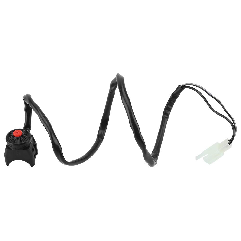 Interruttore clacson manubrio moto universale 22mm 7/8" Pulsante Stop avviamento antifurto