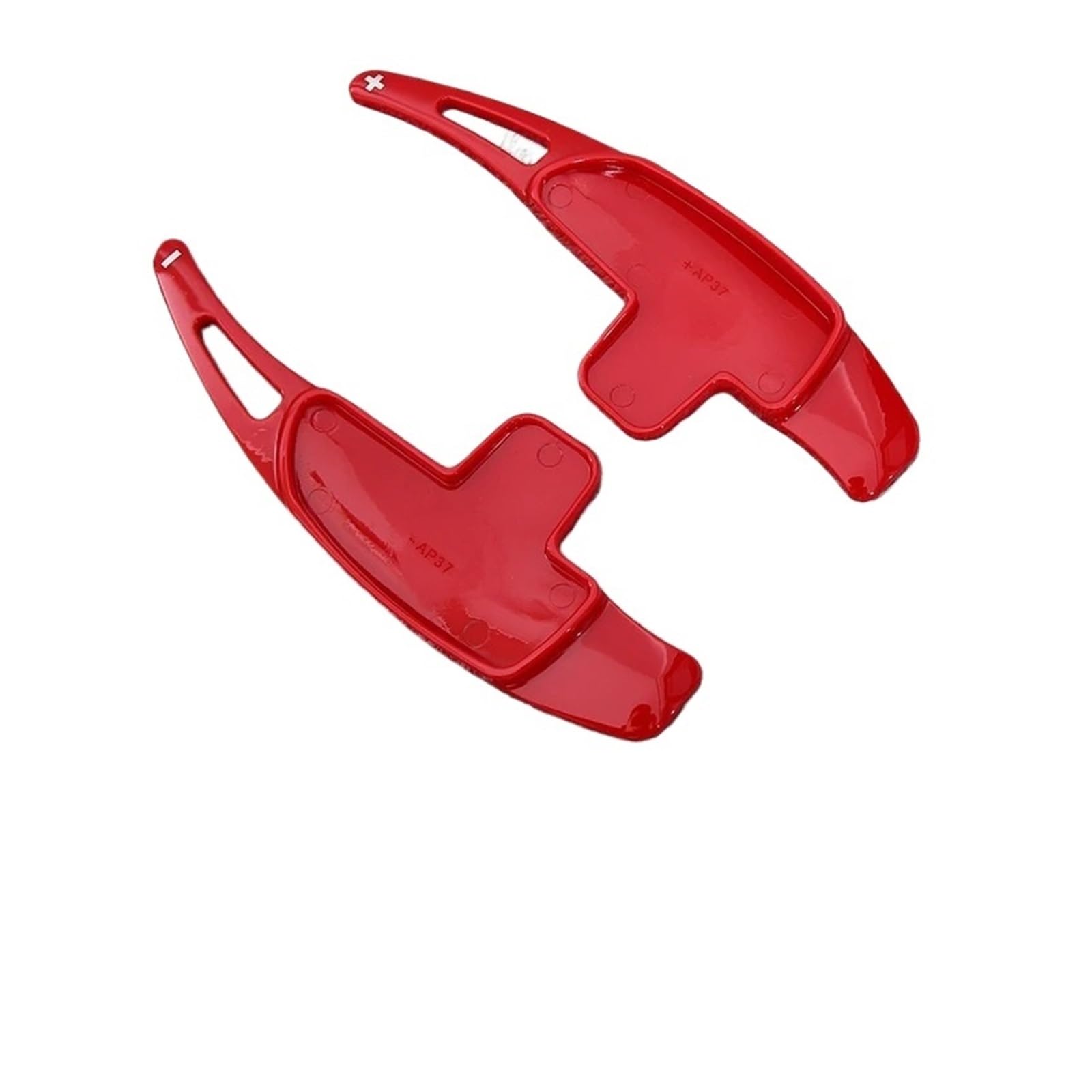 YAKISA Paddles Shift for Benz for AMG A45 C63 S63 CLA45 GLA45 CLS63 SL63 Shifter Paddle Car Steering Wheel Shift Extension Shifters Paddle Shifter(Red)