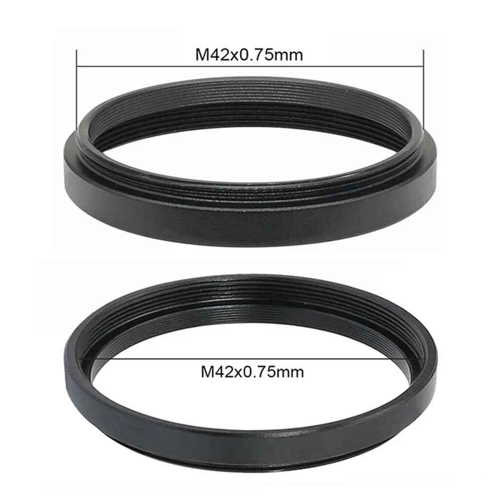 Accessoires pour télescopes Kits de Tubes d'extension M42x0,75 3/5/7/10/12/15/20/30 mm for télescope Oculaire pour télescope(M42 Extension Kits A)