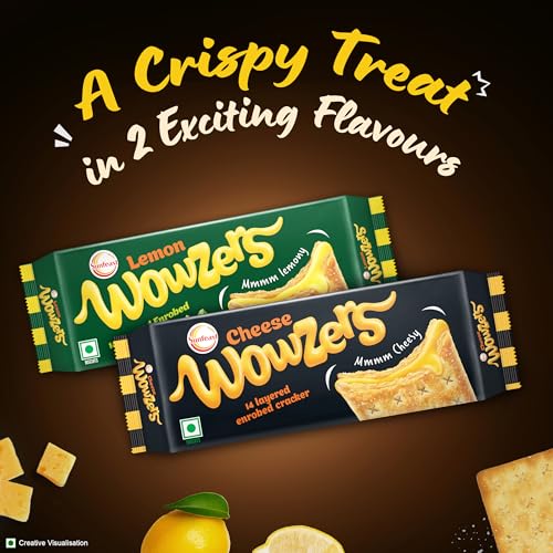 Image of Sunfeast Cheese Wowzers 28 Layer Crispy Treat 128g