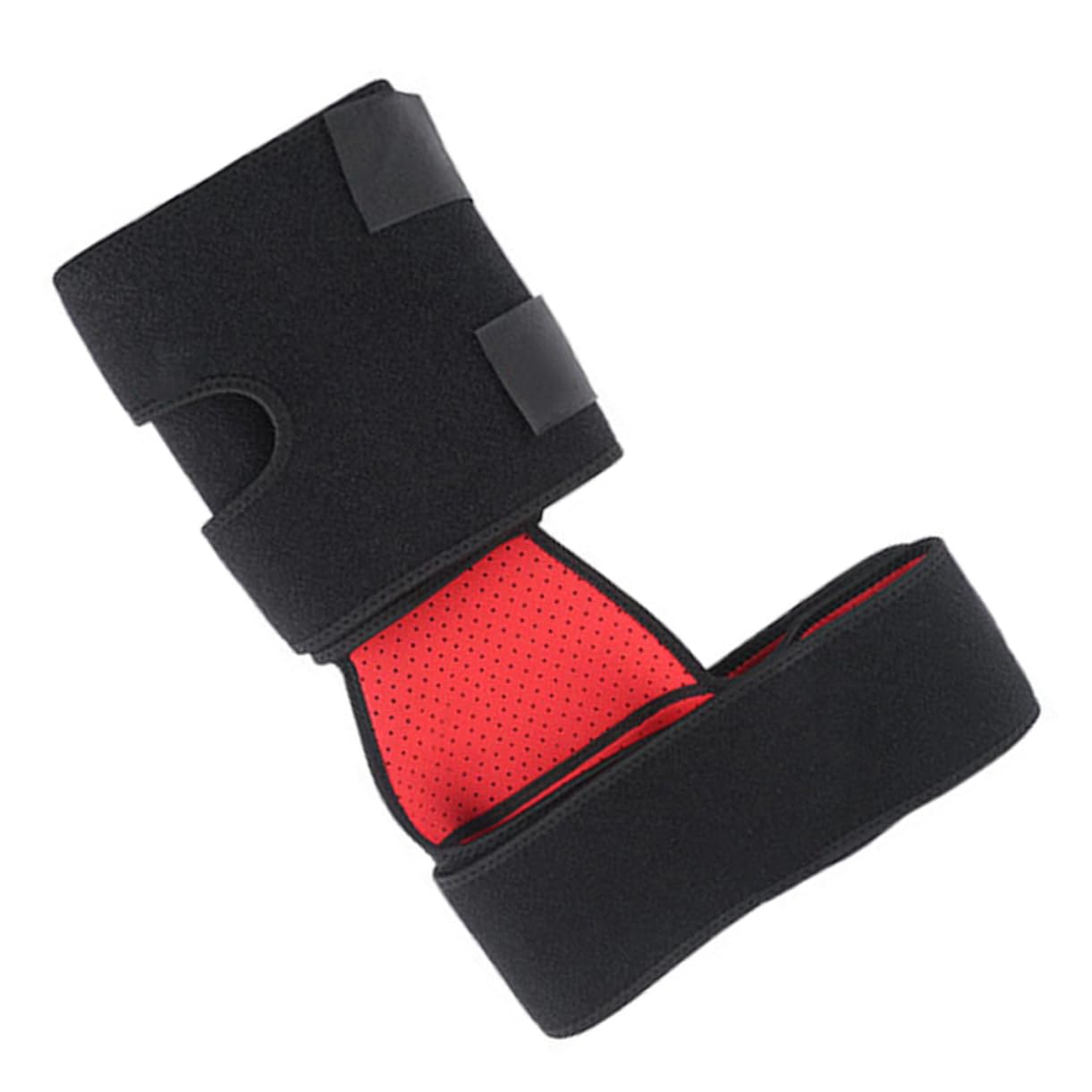 ERINGOGO 1Pc Breathable Hip Protector Band for Sports Safety Exercise Leg Support Lightweight Comfort for Running Basketball Cycling and More Activities Black