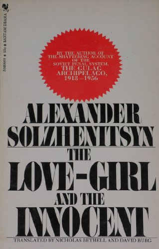 The Love-Girl and the Innocent B000LY4HBI Book Cover