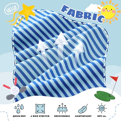 Image of Boys Polo Shirts Short Sleeve Striped Performance Moisture Wicking Dry Fit Golf Shirts for Boys Youth Kids