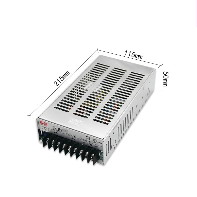Amazon.co.jp: MEAN WELL SD 200W 48V 4.2A 電源コンバータ，DC/DC