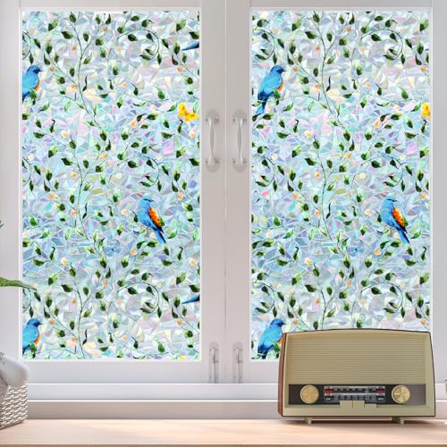 Película de Vinilo para Ventana con Diseño Country S225 90x200 cm miniatura 1