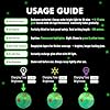 8 Colors Glow in the Dark Markers – 2mm Round Tip Neon Fluorescent Paint Pens for Rock Painting, Fabric, Glass, Wood, and DIY Crafts #2