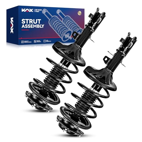 KAX Front Quick Struts for Kia Spectra 2004-2009, Kia Spectra5 2005-2009 Front Shocks Complete Struts Assembly with Coil Spring Set of 2, Replace 172301 172302