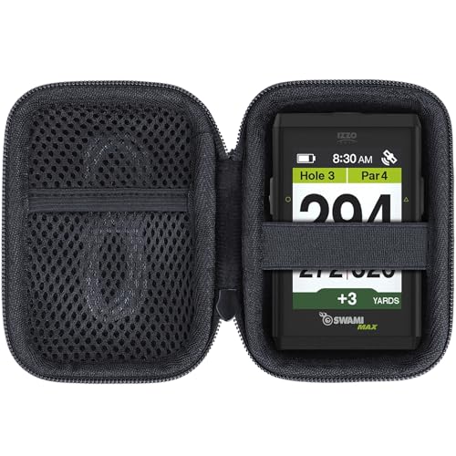 Lebakort Hard Case Compatible with Izzo Golf Swami Max Handheld GPS Unit Rangefinder Golf GPS
