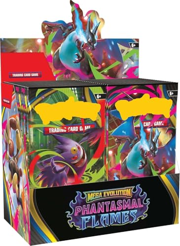 Image of Pokemoon TCG 50 Cardds Bundle | 5 Packs of 10 Random Collectible Trading Cardds | Surprise Cardd Set for Kids & CollectorsS (PHANTASMAL Flames 5 Pack 50 Cards)