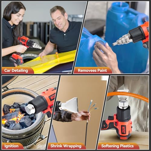 Mdbttools Heat Gun With Two 2.0 Ah Battery thumb #5
