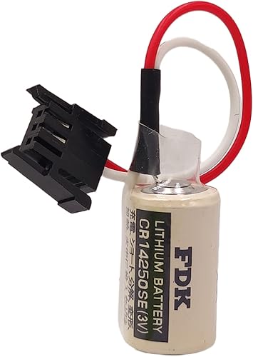 Miniatura 4 de DCYNXC 30-Pieces 3V 1747-BA Replacement PLC Lithium Battery for FDK CR14250SE AB Allen Bradley 1769-BA 1756-BA1 SLC-500 Series Controls