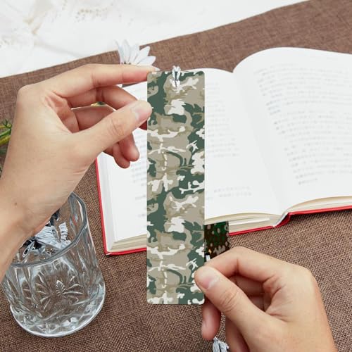 Marque-pages camouflage pour ne plus jamais corner vos livres de lecture - 7