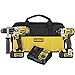 DEWALT 20V MAX Impact Driver and Hammer Drill Combo Kit (DCK290L2)