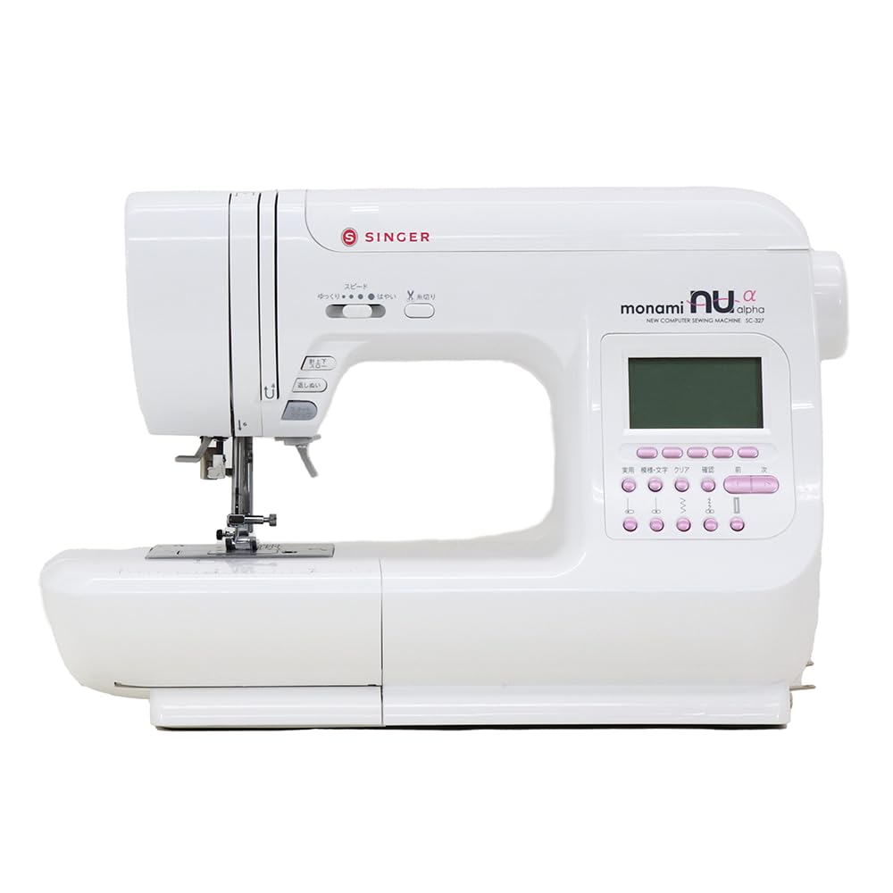 美品値下げ❣️SINGER家庭用コンピュータミシンMon tresorQt-9830EX Amazon | シンガー コンピューターミシン モナミヌウアルファ「SC327
