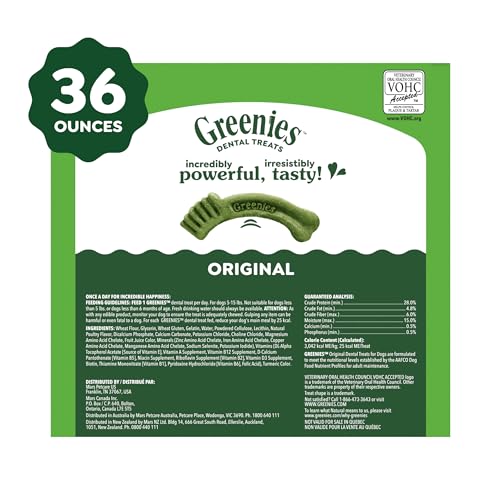 Greenies Teenie Original Natural Dental Dog Treats, Chicken, 130 Count | Veterinarian-recommended, supports oral health & freshens breath, clean to gumline, for dogs 5-15 lbs, chicken flavor - image 9