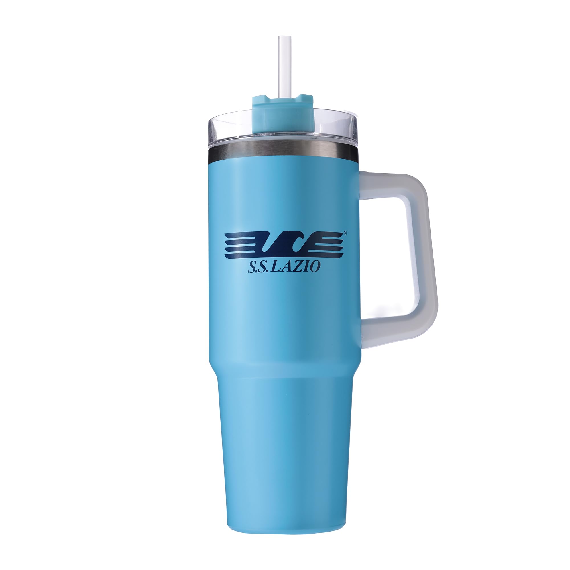 Only4fan S.r.l. SS Lazio Large Thermal Mug in Double Walled Steel 850 ml Official Product