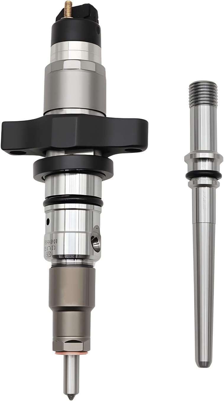 Diesel Common Rail Fuel Injectors and Connector Tubes Compatible with Ram 2500 3500 2004-2009 5.9L 0445120103, 0445120208, 0445120238, 0986435505 (1pc)